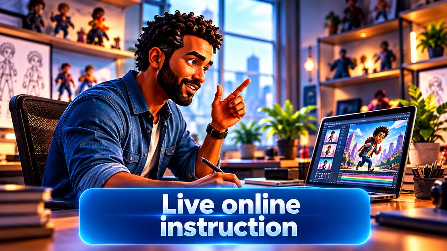 Live online instruction