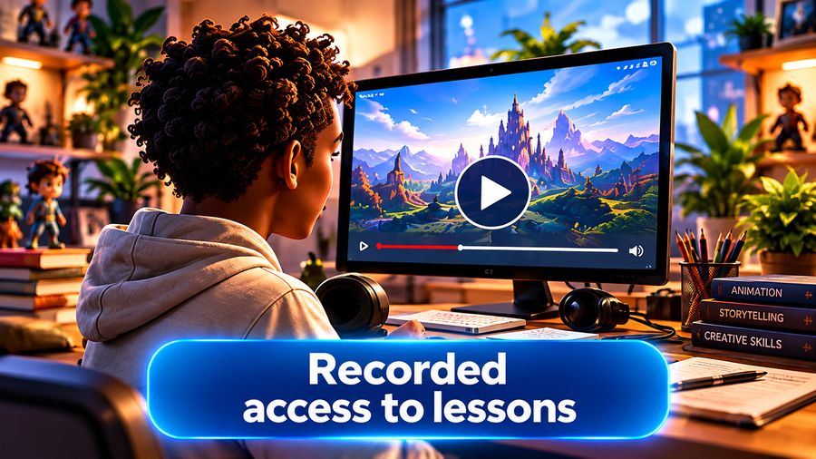 Recorded access to lessons